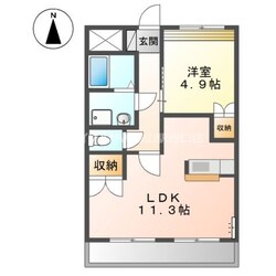 エルガーデン白石の物件間取画像